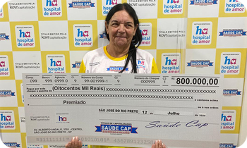 Mariana Oliveira, ganhador(a) de R$ 800.000,00 em São José do Rio Preto/SP
